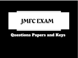 jmfc exam question paper